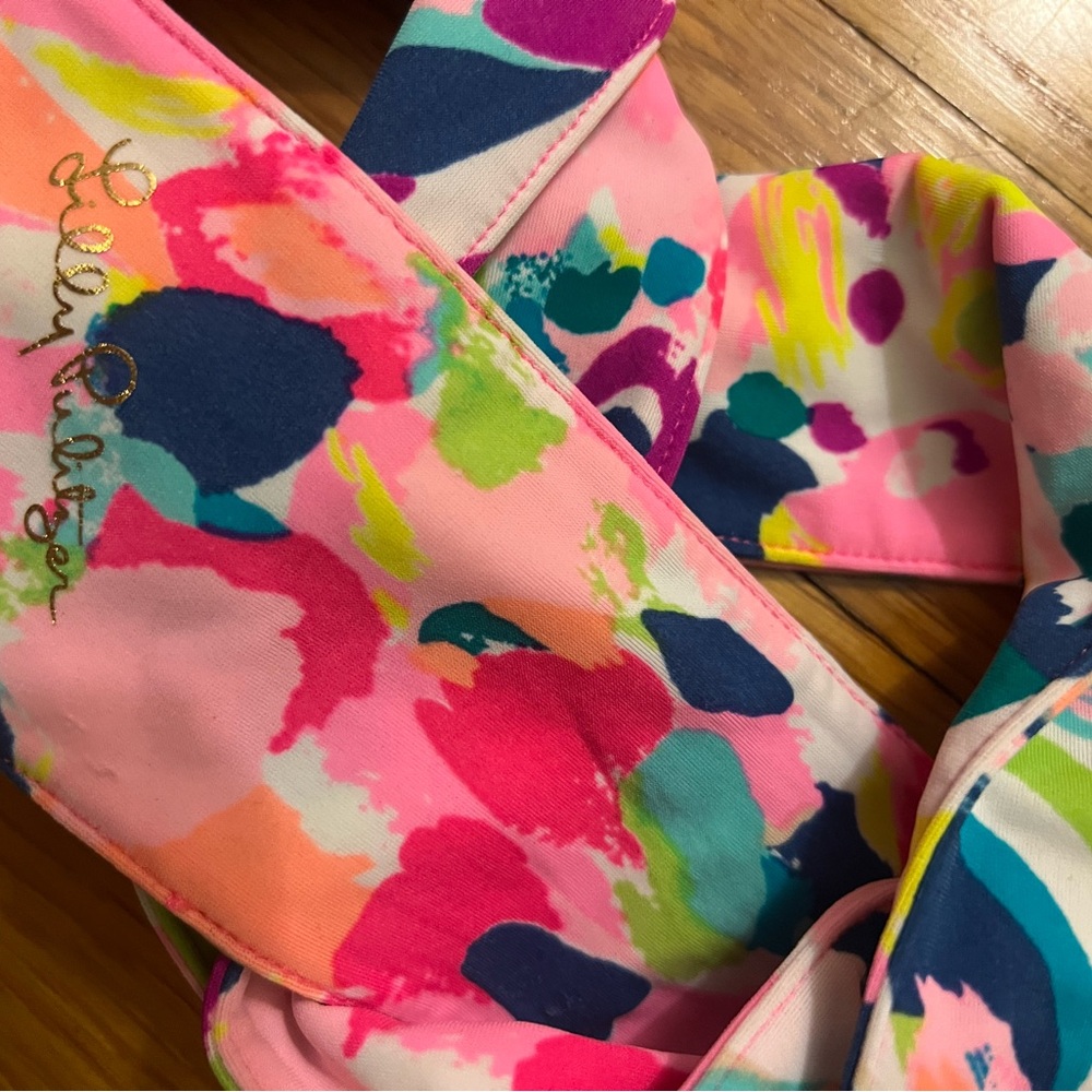 Lilly Pulitzer Floral Tie-Top Headband - Multicolor